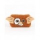 Necessaire de fleece Gremlins marrom