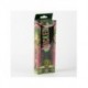 Brosse rectangulaire Wicked noire avec logo vert et rose