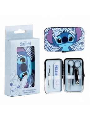 Set de manicura Stitch azul Disney
