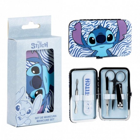 Set de manicura Stitch azul Disney