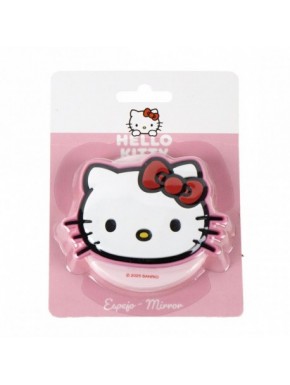Espejo rosa de Hello Kitty cuidado personal