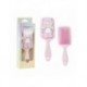 Brosse à cheveux rectangulaire Care Bears en couleurs pastel
