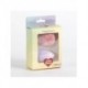 Éponges de maquillage Care Bears rose et lilas