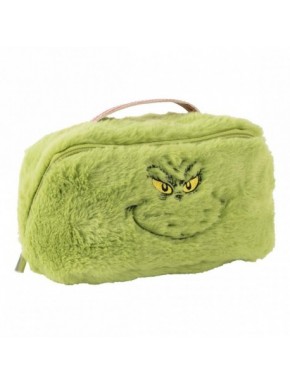 Trousse de toilette Le Grinch en peluche verte