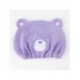 Toalha para cabelo roxa Care Bears