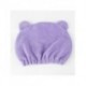 Toalha para cabelo roxa Care Bears