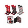 Pack de Chaussettes 3 Pièces Harley Quinn Multicolore TU 36/43