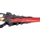 Dague de la Colère de Kamish réplique Solo Leveling avec support