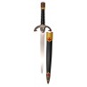 Dague Templière avec Pommeau Casque et Croix Rouge, 40 cm