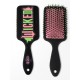Brosse Rectangulaire Wicked ABS Noir