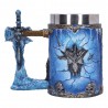 Caneca World of Warcraft Lich King, poliresina, 15,5 cm