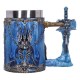 Jarro pintado a mano de World of Warcraft Lich King en poliresina