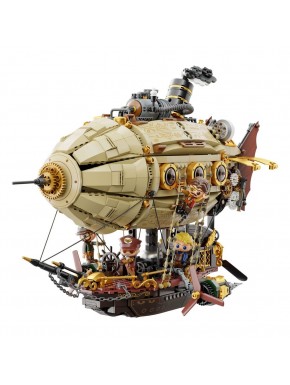 Kit de construcción Steampunk Airship Pantasy de 2814 piezas