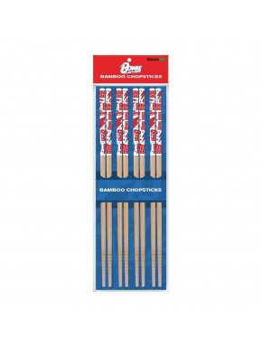 Palillos temáticos de David Bowie de bambú