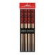 Palillos de bambú temáticos de Elvis Presley, juego de 4 pares