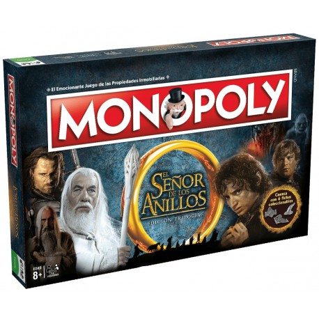 Monopoly the Lord of The Rings Spanish