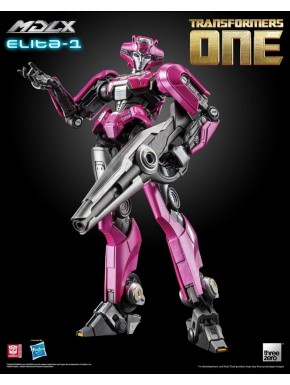 Figura articulada rosa ELITA-1 Transformers de 13 cm