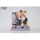 Estatua de PVC Arknights Mini Series Siege con conejo y corona