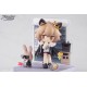 Estatua de PVC Arknights Mini Series Siege con conejo y corona