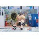Estatua de PVC Arknights Mini Series Siege con conejo y corona