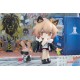 Estatua de PVC Arknights Mini Series Siege con conejo y corona