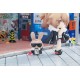 Estatua de PVC Arknights Mini Series Siege con conejo y corona