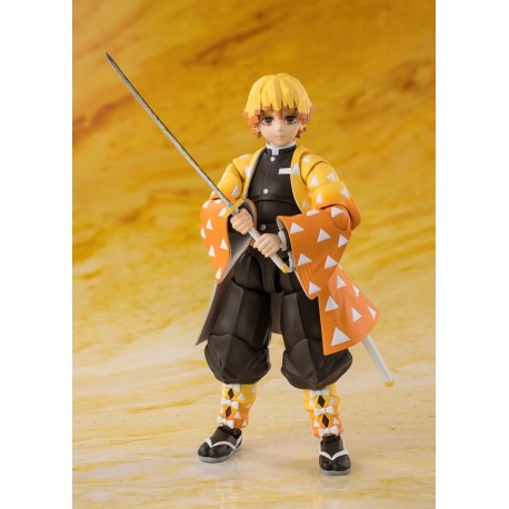 Figura articulada de Zenitsu Agatsuma de 14 cm de Demon Slayer
