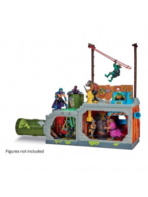 Playset Tortugas Ninja Secret Sewer de 30 cm con accesorios