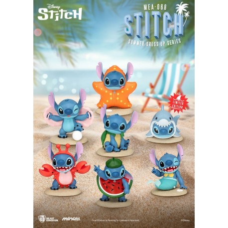 Surtido de Mini Figuras Lilo & Stitch Summer Dress Up