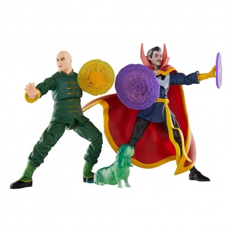 Pack de figuras Doctor Strange, Wong y Bats 15 cm