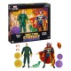 Pack de figuras Doctor Strange, Wong y Bats 15 cm