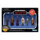 Pacote de 6 Figuras Retro Star Wars The Acolyte 10 cm