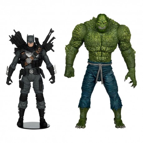 Figuras articuladas Batman y Killer Croc de McFarlane Toys