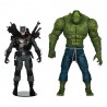 DC Multiverse McFarlane Pack 2 Figuras Batman vs. Killer Croc 18 cm