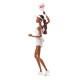 Muñeca Barbie Venus Williams con ropa de tenis blanca