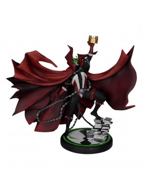 Estatua de Spawn en poliresina, diseño Black White & Red