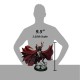 Estatua de Spawn en poliresina, diseño Black White & Red