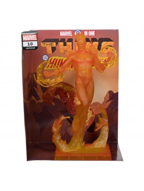 Estatua de PVC de Human Torch de 29 cm con caja y cómic