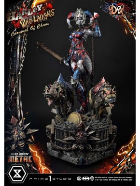 Estatua de Harley Quinn Who Laughs de Dark Nights Metal