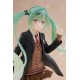 Estatua de Hatsune Miku con atuendo preppy de 18 cm
