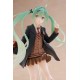 Estatua de Hatsune Miku con atuendo preppy de 18 cm