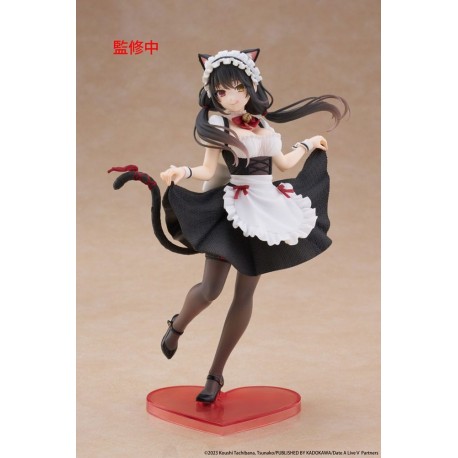 Estatua Kurumi Tokisaki Cat Ear Maid 18 cm