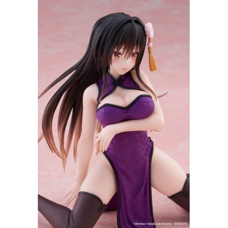Estatua de Yui Kotegawa en vestido chino, To Love Ru Darkness