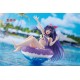 Estatua PVC Tohka Yatogami con flotador morado de Date A Live