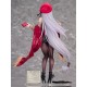 Estatua Azur Lane 1/7 con capa roja y bolso, 28 cm