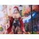 Estatua Azur Lane 1/7 con capa roja y bolso, 28 cm