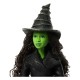 Poupée Elphaba Thropp avec balai et Grimoire