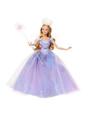 Poupée Glinda avec robe scintillante et accessoires de Wicked