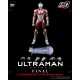 Figura articulada de Ultraman Suit C-Type de 31 cm en tonos plata y rojo