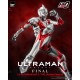 Figura articulada de Ultraman Suit C-Type de 31 cm en tonos plata y rojo